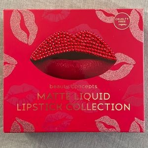 Beauty concepts matte liquid lipstick collection